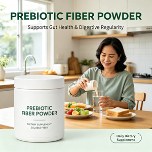 Poudre de fibres prébiotiques mélangées Inuline FOS Complément alimentaire pour le soutien intestinal quotidien - Product Image 5