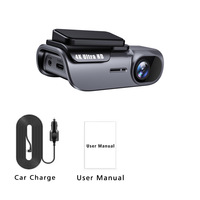 Caméra embarquée 4K haute définition avec Wi-Fi, vision nocturne, enregistrement en boucle et capteur G, garantie 1 an