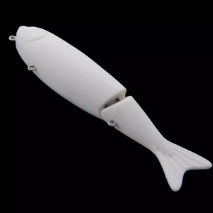 Stock d'ébauches, hochet d'eau multi-sections articulées Swimbait non peint brochet Bass leurre distributeur usine Koder appât - Product Image 1