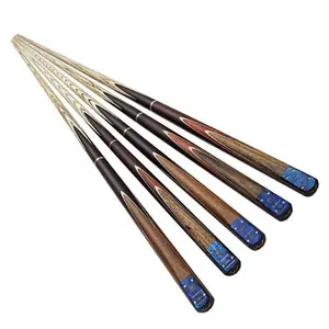 New Arrival Wholesale Price Premium Quality Omin Billiard Cue 3/4 Split Wood Snooker Cue 10MM Tip 57 " Length with Extension