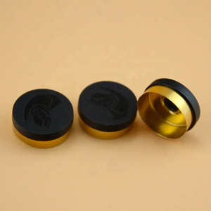 Tapas de Viales Farmacéuticos Personalizadas de 13 mm y 20 mm, Tapas de Plástico y Aluminio con Tapa Abatible para Botellas de Inyección - Product Image 1