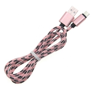 <span class=keywords><strong>Cable</strong></span> trenzado tipo C de carga rápida, <span class=keywords><strong>Cable</strong></span> de USB-C de 1m, <span class=keywords><strong>Cargador</strong></span> USB tipo C, <span class=keywords><strong>Cable</strong></span> de datos para <span class=keywords><strong>Xiaomi</strong></span> <span class=keywords><strong>Redmi</strong></span> <span class=keywords><strong>Note</strong></span> <span class=keywords><strong>9</strong></span>, Samsung S10 - Product Image 3
