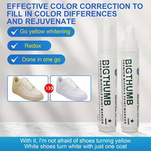 Chaussures élimination des taches baskets imperméables stylo de réparation couleur complémentaire blanc Go jaune <span class=keywords><strong>chaussure</strong></span> blanchiment <span class=keywords><strong>nettoyage</strong></span> - Product Image 4