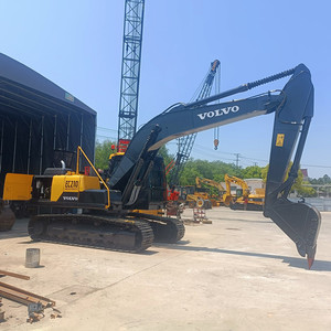 Excavadora Volvo EC210 de 21 toneladas con cazo de excavación de 1.05m³ de capacidad, excavadora de cadenas pesada Volvo EC210 usada. - Product Image 4