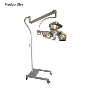 Luz Cirúrgica <span class=keywords><strong>LED</strong></span> Móvel Sem Sombra, Lâmpada de Teto Cirúrgica, Lâmpada Cirúrgica Veterinária de Chão - Product Image 4