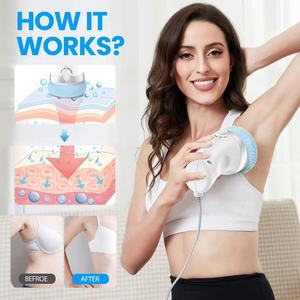 Akıllı tam vücut kas stimülasyonu yağ kaybı vibratör masaj tabancası el yağ yakma makinesi - Product Image 4