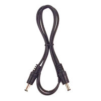 Fabricants de fils 2 broches 5.5x2.1mm câble d'alimentation cc 5.5 2.1 mâle à mâle câble cc 5521 connecteur de prise d'extension de cabine d'alimentation cc