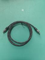 Kabel Pengisian Cepat 100W 1m Tipe-C ke Tipe-C dengan Konduktor Tembaga Murni dan Selubung Nilon untuk Ponsel, Printer, Power Bank