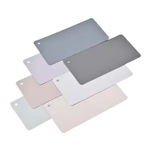 MDF/kontrplak/sunta için dekoratif düz renk/fırçalanmış metal PET/PVC film