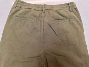Pantalones inferiores casuales Pantalones de <span class=keywords><strong>lino</strong></span> de algodón transpirables ajustados para hombres - Product Image 6
