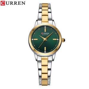 นาฬิกาข้อมือผู้หญิง CURREN 9094 หรูหรา กันน้ำ สายสแตนเลส สตีล ควอตซ์ ดีไซน์เรียบง่าย เหมาะสำหรับสุภาพสตรี - Product Image 1