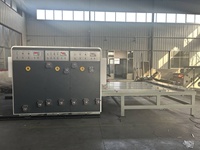 Machine de découpe rotative à chaîne semi-automatique impression de carton rainurage machines de découpe