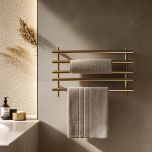 Calentador de Toallas de Diseño <span class=keywords><strong>para</strong></span> Baño, Radiador de Toallas de Acero Inoxidable 304, Calentador de Toallas Montado en la Pared - Product Image 3