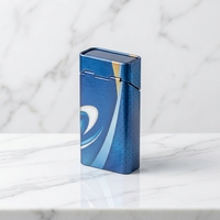 Offre Spéciale – Boîte à cigarettes en fer blanc personnalisée pour 10 cigarettes, avec logo sur mesure, couvercle à charnière, emballage artisanal en matériaux recyclés