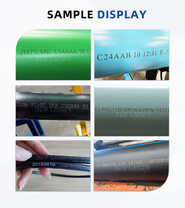 Machine de marquage laser CO2 automatique en ligne pour tuyaux PVC/PE, codeur pour date d'expiration sur bouteilles d'eau - Product Image 6