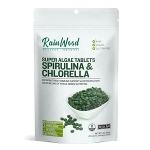Spirulina di legno pluviale polvere biologica alghe per uso alimentare verde Spirulina in polvere - Product Image 3