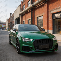 Nouveau kit de carrosserie de conversion style RS3 pour Audi A3 8VPA berline et Sportback 2017-2020, fixation par boulons, ajustement universel, comprend le pare-chocs avant