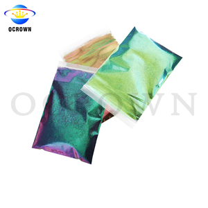 Sihirli yıldızlı gökyüzü ayna etkisi bukalemun tozu gevreği tırnak/jel lehçe için - Product Image 5