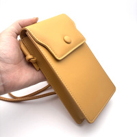 Lunettes de soleil jaunes sac à bandoulière accessoires de lunettes étuis à lunettes sacs de téléphone portable à usage multiple pochette pour lunettes