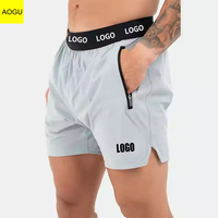 Logo personnalisé D Shorts de sport pour hommes Shorts de course d'été Shorts de bain minces Shorts de gymnastique pour hommes
