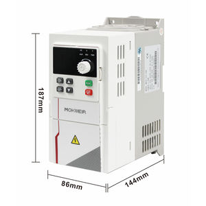 Enkelfasige 1,5kW-4kW VFD-omvormer 220V AC-aandrijving frequentieregelaar variador de frecuencia motor voor 380V nominale motor - Product Image 3