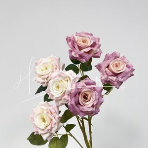 Rosas Artificiales Ruyi Rose JQ, Flores de Seda de Alta Simulación, Decoraciones para Bodas, Rama Individual - Product Image 3