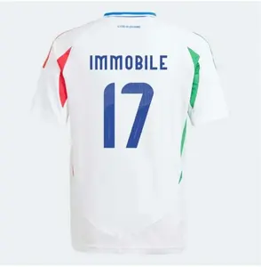 أزياء إيطالية لكرة القدم لذكرى 125 سنة إيطالية 2024 تصميم لاعب ماجلي دا كالسيو توتي فيراتي كايسا إيطالية 23 24 كرة القدم