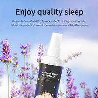 Naturel Apaisant Apaisant An-anxiété Air Frais Sommeil Bien 100ml Lavande Huile Essentielle Spray pour Oreiller Linge Drap Chambre