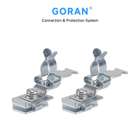 Goran TSC LFZ CPB – Pince de blindage de contact en nickel, borne de mise à la terre pour câble, connecteur de fil 20A 600V Électrique