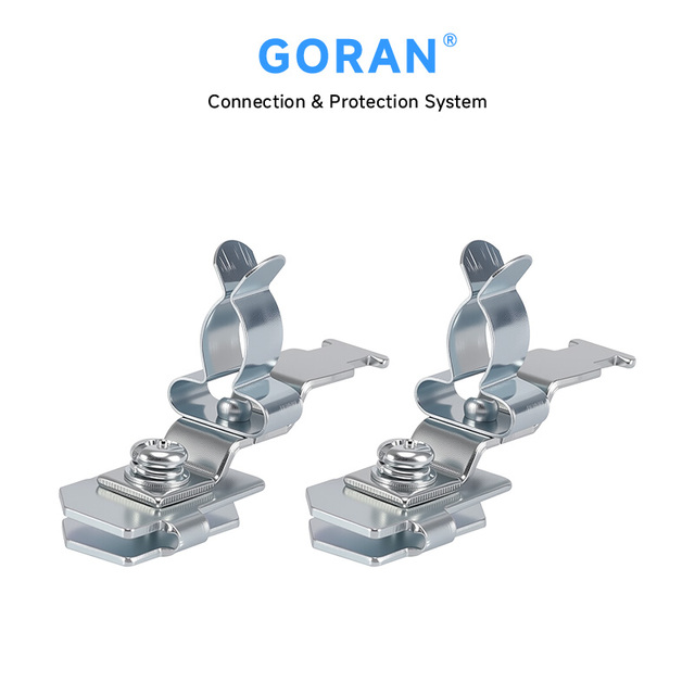 Goran TSC LFZ CPB Nickel Contact Shielding Clamp Cable Grounding Terminal Wire Connector 20A 600V Electrical