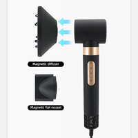 RUCHA-Sèche-cheveux ionique 8 en 1, brosse à air chaud, outils de coiffure