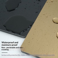 Panneaux muraux et de plafond en composite de fibres de bois de bambou, panneau de fond de télévision résistant aux chocs en cristal de carbone - Design moderne Shandong