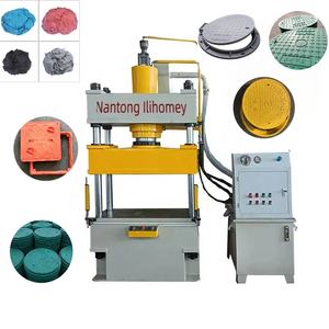 Prensa Hidráulica <span class=keywords><strong>de</strong></span> Fibra <span class=keywords><strong>de</strong></span> Vidrio SMC BMC <span class=keywords><strong>de</strong></span> 315 Toneladas, Máquina para Fabricar Tapas <span class=keywords><strong>de</strong></span> Alcantarilla <span class=keywords><strong>de</strong></span> Resina Compuesta - Product Image 1