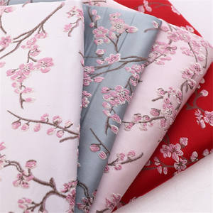 מכירה לוהטת מבריק יוקרה סגנון משי <span class=keywords><strong>Brocade</strong></span> בד אקארד בד מתכתי רוחב 145cm לגברים חליפת ילדים בגדי נשים שמלה - Product Image 1