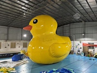 6m géant gonflable canard PVC hermétique jaune dessin animé flotteur piscine mascotte étanche fête