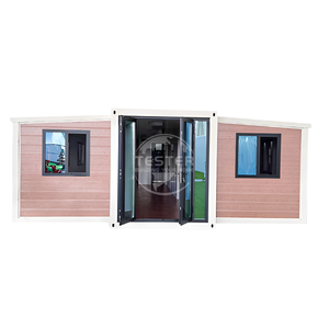 <span class=keywords><strong>Maison</strong></span> préfabriquée en acier extensible de haute qualité de 40 pieds, <span class=keywords><strong>maison</strong></span> en panneaux sandwich, villa moderne, hôtel, 3 chambres, salle de bain - Product Image 3