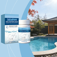 Tablettes de nettoyage pour piscines à vente chaude, dissolution lente, décontamination, amélioration de la qualité de l'eau de la piscine, purificateur, dose de comprimé