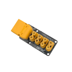 Placa de distribución de energía de alta corriente BIFRC XT60 a XT30 de 4 canales para robots, coches/botes/submarinos RC L510 - Product Image 3