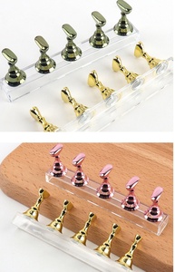 Support de présentation pour nail art, support d'entraînement pour faux ongles, pour la peinture, la manucure et l'affichage en salon - Product Image 5