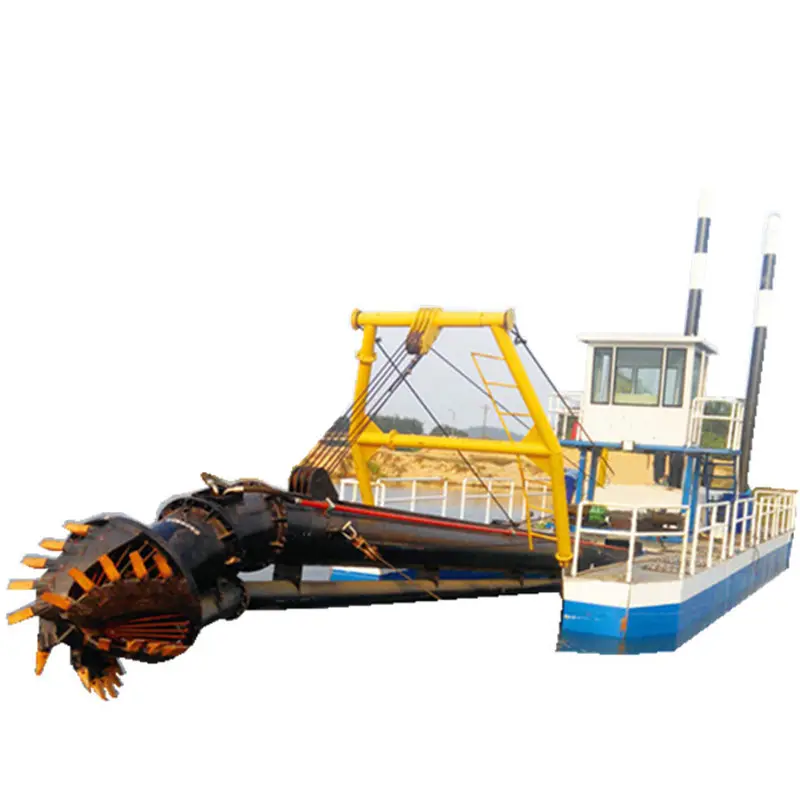 Popular Used 800M3/H Classic Model Cutter Suction Dredger Diamond Mining Dredge Sale In Africa