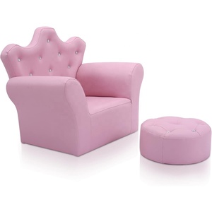 Sofá popular de América del Sur para niños, sofá de princesa con decoración de diamantes, sillón para niños y niñas - Product Image 1