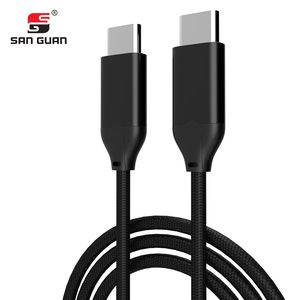 Câble USB 3.2 Gen2 Type-C vers Type-C avec prise en charge 4K/60Hz, PD 100W, vitesse de transfert de données 10 Gbps, puce E-marker, compatible iOS, MacBook, télé<span class=keywords><strong>phone</strong></span> portable - Product Image 6