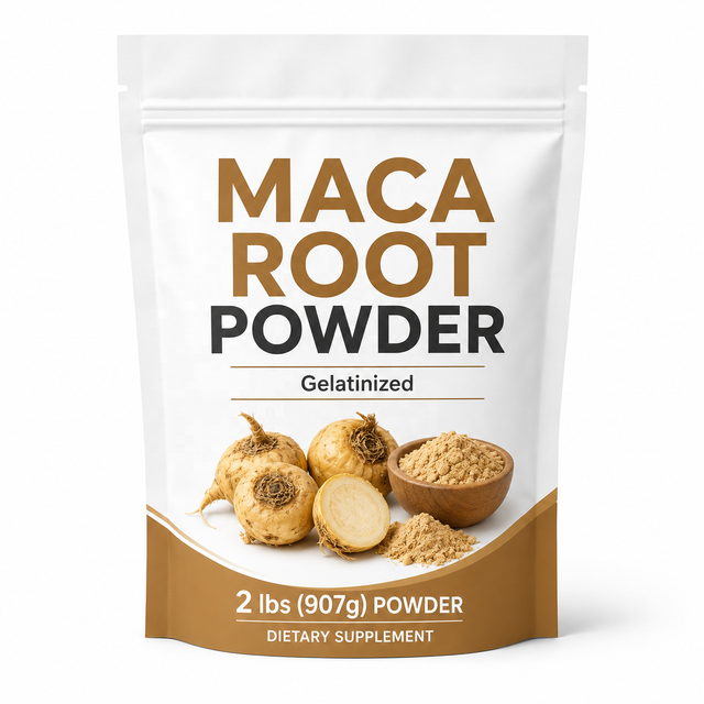 OEM 100% Pure Maca Root Powder Maca Root Powder Supplement Supports Immune, Energy, Health