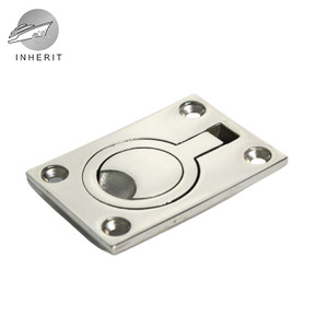 Inherit 316 Stainless Steel Square Floor Locking <b>Clip</b> Hatch Lock For Yacht Cabin Deck <b>Buckle</b> - Product Image 4