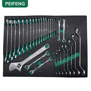 ชุดเครื่องมือคุณภาพสูง PEIFENG 420 ชิ้น ผลิตจากเหล็กโครเมียมวาเนเดียม พร้อมกล่องเครื่องมือ ชุดเครื่องมือซ่อมแซมรถยนต์แบบกำหนดเอง CRV <span class=keywords><strong>ประแจ</strong></span>บล็อก OEM - Product Image 6