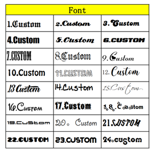 สร้อยคอแผ่นป้ายฮิปฮอปสีรุ้งสแตนเลสสร้อยคอสติกเกอร์สีสันสดใส - Product Image 6