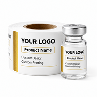 Étiquette personnalisée pour flacons de 10 ml, autocollants adhésifs personnalisés pour flacons de 3 ml et 10 ml