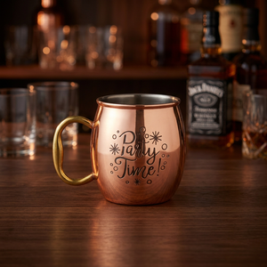 Taza de Cobre para Moscow Mule de Verano Sheeraz International, Taza Esmaltada para Bar, Utensilios de Cocina, Taza de Cobre Resistente para Beber - Product Image 4
