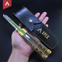 Couteaux papillon APEX Hero Power Kid Heirloom, armes, objets d'entraînement, artisanat, ornements, accessoires de cosplay pour mariage et remise de diplôme
