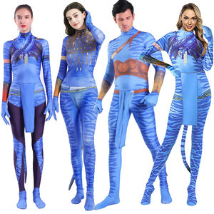 Disfraces de <span class=keywords><strong>Avatar</strong></span> Azul con Impresión Digital para <span class=keywords><strong>Mujer</strong></span> Adulta Catsuit para Actuación Escénica Disfraces de TV y Películas - Product Image 2